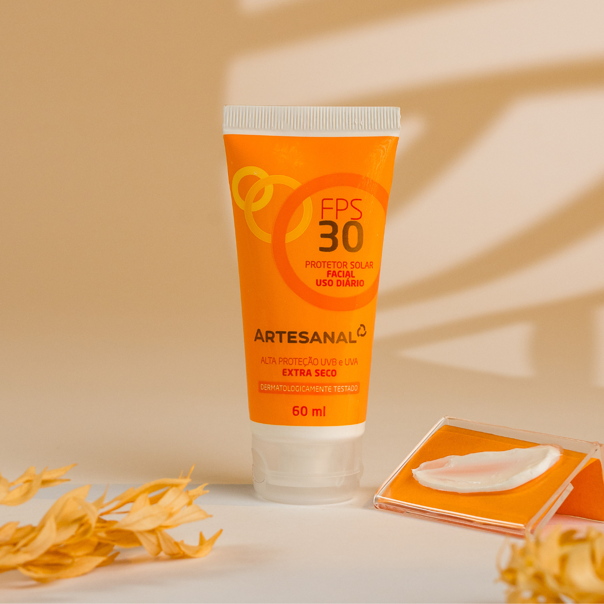 Filtro Solar Facial FPS 30 Toque Seco - 60ml - UN - HEALTHLINE | Suplementos e Nutracêuticos