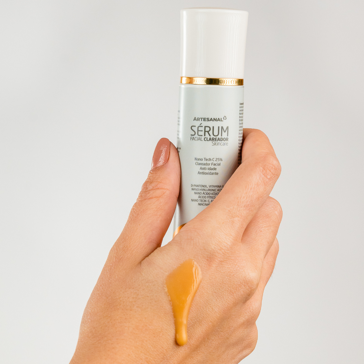 Sérum Facial Nano Clareador Artesanal 30 ML - HEALTHLINE | Suplementos e Nutracêuticos