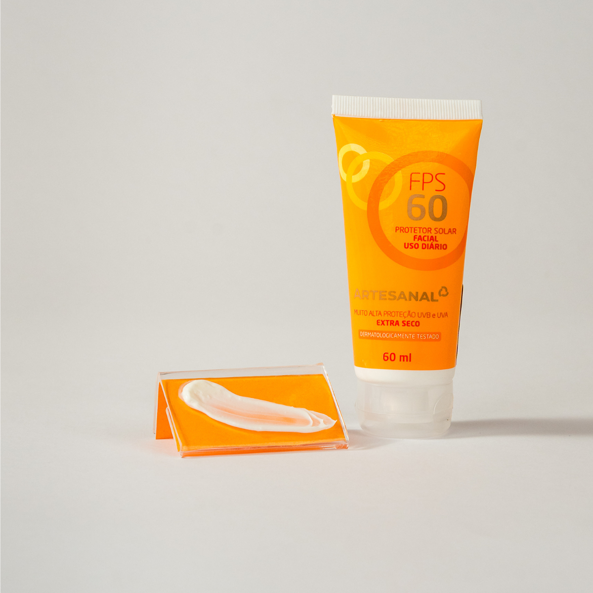 Filtro Solar Facial FPS 60 Toque Seco - 60ml - UN - HEALTHLINE | Suplementos e Nutracêuticos