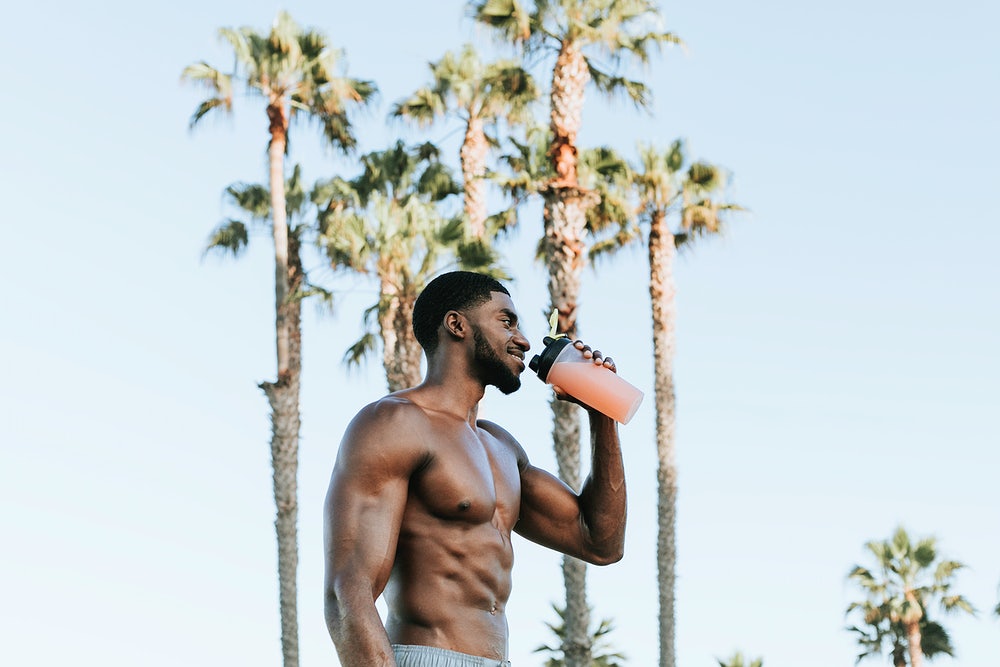 Shake para Ganho de Massa Muscular com Whey Protein de Baunilha