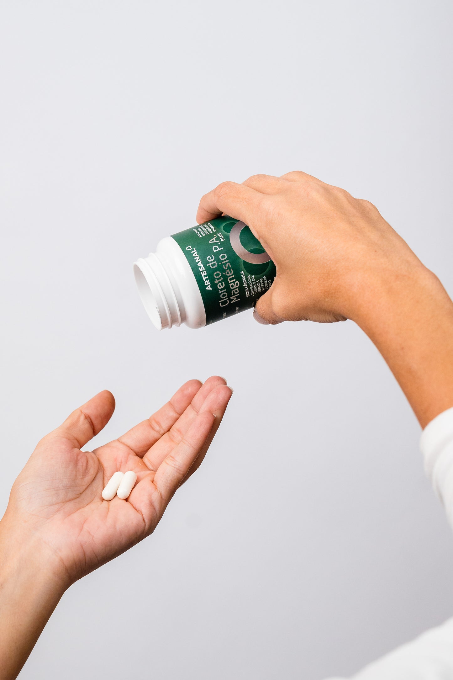 Cloreto de Magnésio P.A. Artesanal 500mg - 60 caps - HEALTHLINE | Suplementos e Nutracêuticos