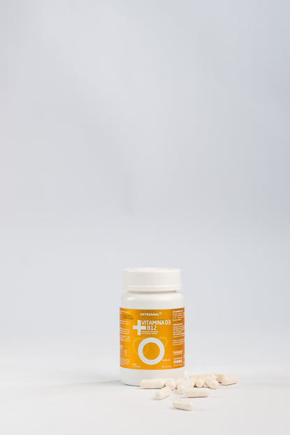 Vitamina D + B12 - 30 cápsulas - HEALTHLINE | Suplementos e Nutracêuticos