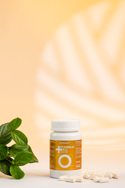 Vitamina D + B12 - 30 cápsulas - HEALTHLINE | Suplementos e Nutracêuticos