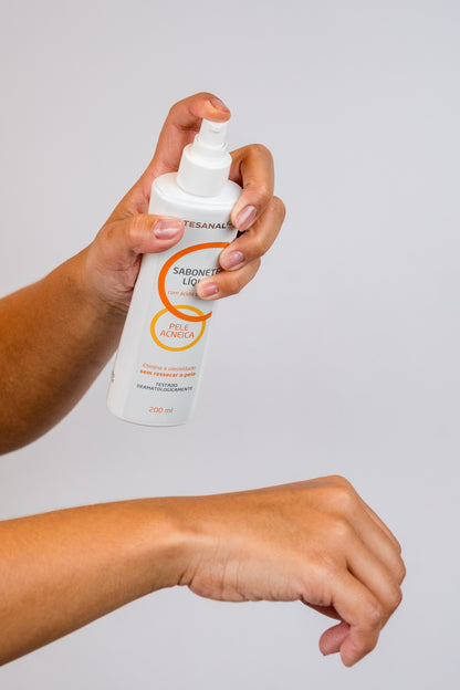 Sabonete Facial Pele Acneica 200ml - Artesanal