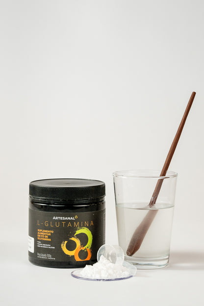 L-Glutamina 300g - Artesanal - HEALTHLINE | Suplementos e Nutracêuticos