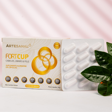 Carregar imagem no visualizador da galeria, Vitamina Cabelos E Unhas Fortcup 60 Capsulas - Premium
