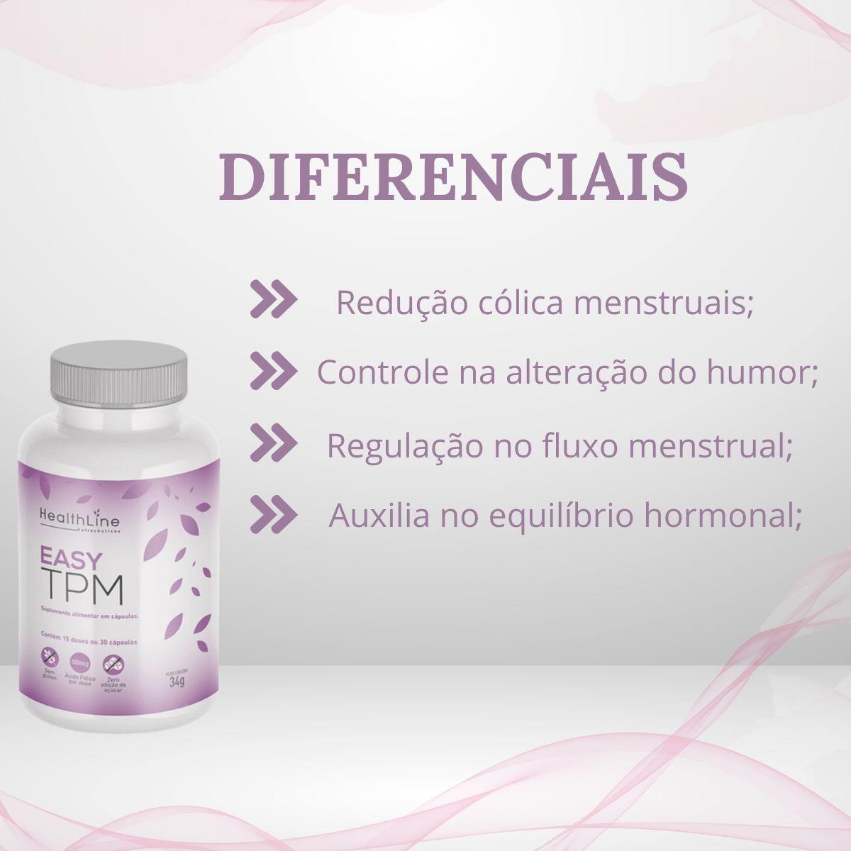 Kit em dobro Easy TPM - HEALTHLINE | Suplementos e Nutracêuticos