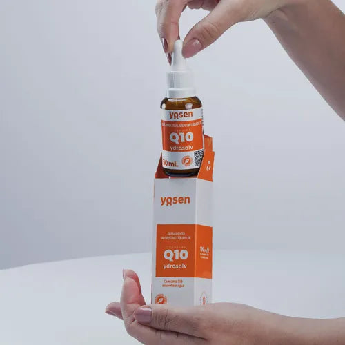 Yosen Coenzima Q10 COQ10 em Gotas 30ml Sabor Neutro