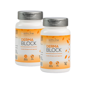 Kit em dobro Dermablock - HEALTHLINE | Suplementos e Nutracêuticos