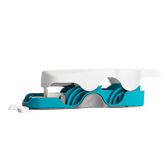 Cortador De Comprimidos Pilbox Cutter Cor Azul