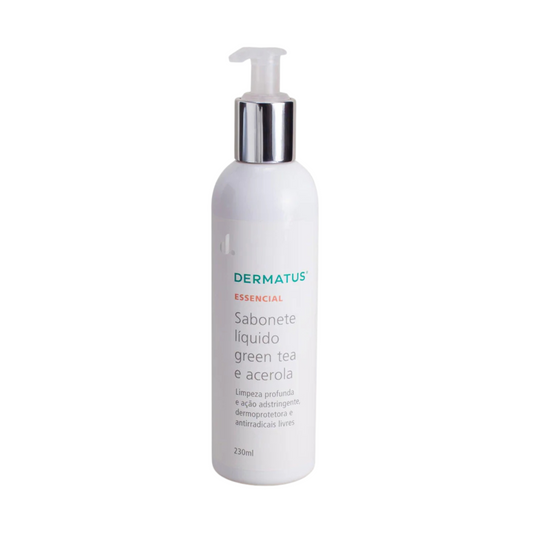 Essencial Sabonete Líquido Green Tea e Acerola 230 ML - Dermatus