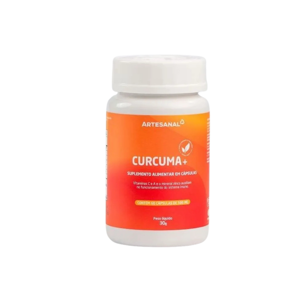 Cúrcuma - 60 cápsulas