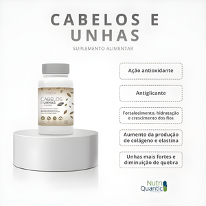 Kit em Dobro Cabelos e Unhas - HEALTHLINE | Suplementos e Nutracêuticos