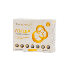 Carregar imagem no visualizador da galeria, Vitamina Cabelos E Unhas Fortcup 60 Capsulas - Premium
