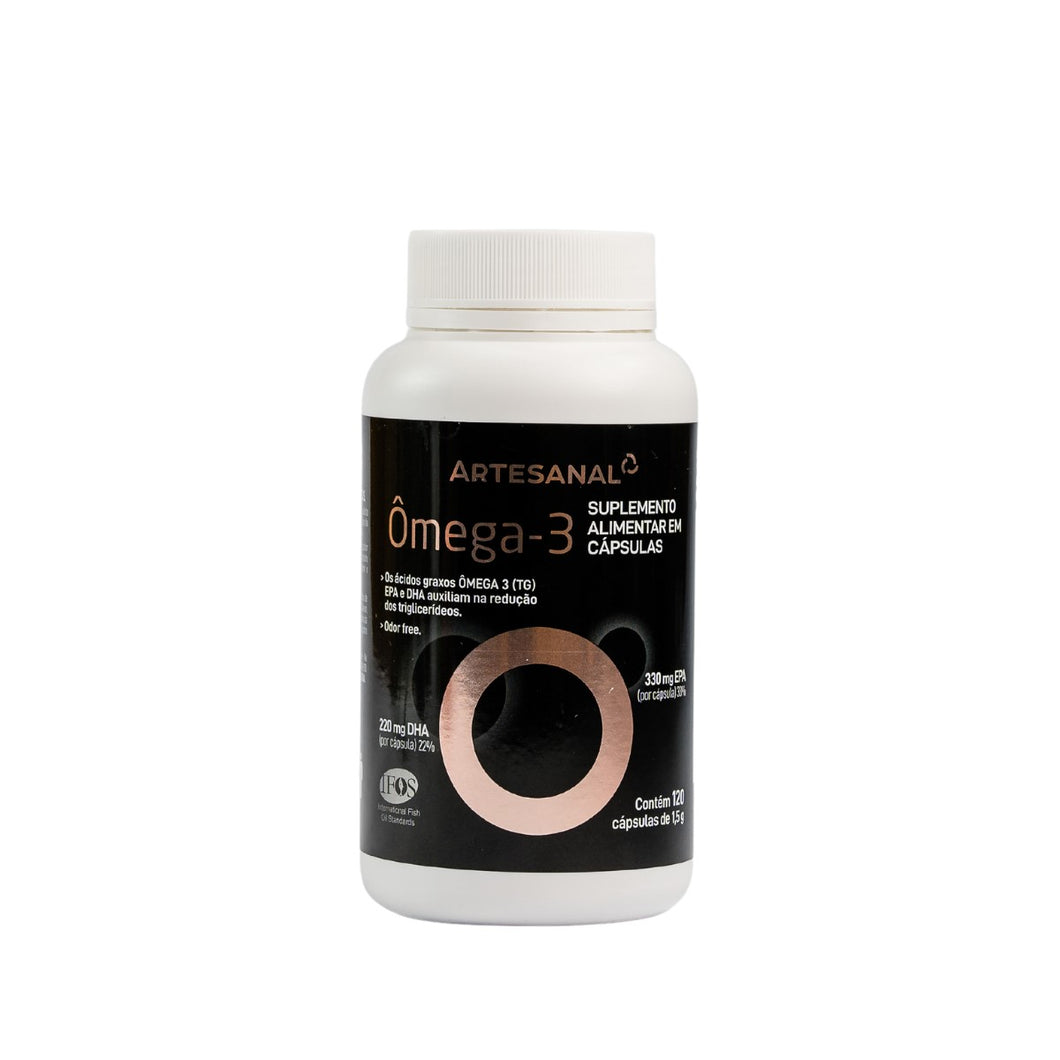 Ômega 3 - 33 EPA / 22 DHA - 120 Cápsulas - Selo IFOS - HEALTHLINE | Suplementos e Nutracêuticos
