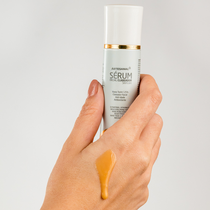 Sérum Facial Nano Clareador Artesanal 30 ML - HEALTHLINE | Suplementos e Nutracêuticos