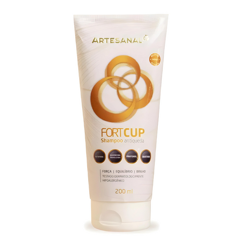 FortCup Shampoo Antiqueda - 200ml - UN - HEALTHLINE | Suplementos e Nutracêuticos