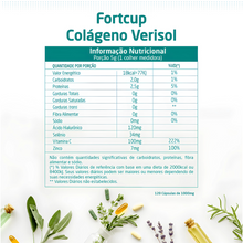 Carregar imagem no visualizador da galeria, Colágeno Verisol + Ácido Hialurônico Fortcup 250g Sabor Abacaxi Com Hortelã - HEALTHLINE | Suplementos e Nutracêuticos
