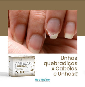 Cabelos e Unhas By Dermatus - HEALTHLINE | Suplementos e Nutracêuticos