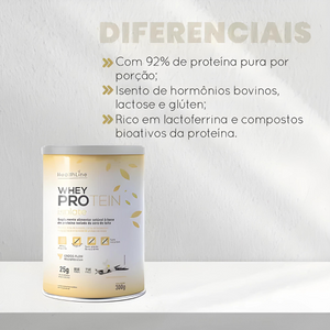 Whey Protein Isolate - Baunilha - HEALTHLINE | Suplementos e Nutracêuticos