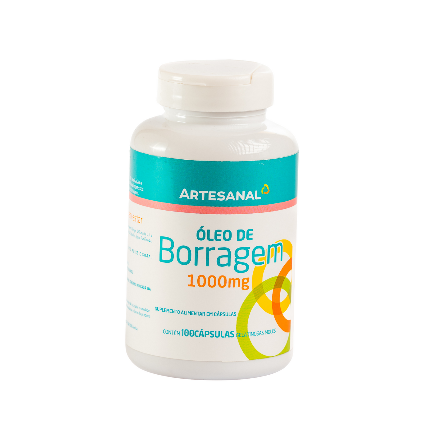 Óleo de Borragem- 100 Cápsulas - HEALTHLINE | Suplementos e Nutracêuticos