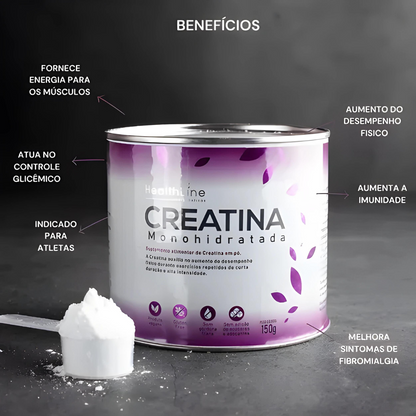 KIT GANHO DE MASSA (Whey Protein + BCAA + Creatina) - HEALTHLINE | Suplementos e Nutracêuticos