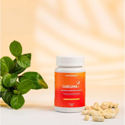 Cúrcuma - 60 cápsulas - HEALTHLINE | Suplementos e Nutracêuticos