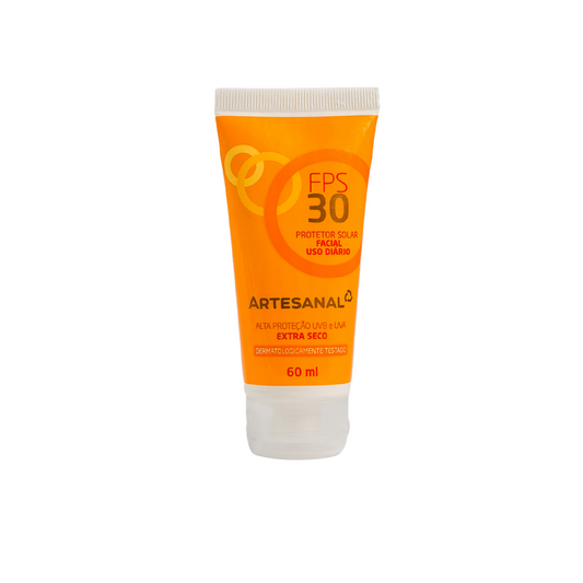 Filtro Solar Facial FPS 30 Toque Seco - 60ml - UN - HEALTHLINE | Suplementos e Nutracêuticos