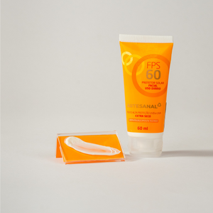 Filtro Solar Facial FPS 60 Toque Seco - 60ml - UN - HEALTHLINE | Suplementos e Nutracêuticos