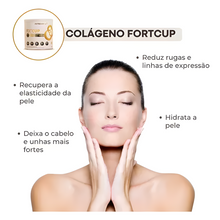 Carregar imagem no visualizador da galeria, Colágeno Verisol + Ácido Hialurônico Fortcup 250g Sabor Abacaxi Com Hortelã - HEALTHLINE | Suplementos e Nutracêuticos
