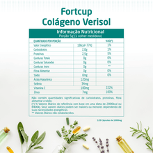 Carregar imagem no visualizador da galeria, Kit Colágeno Verisol + Ácido Hialurônico Fortcup 250g Sabor Abacaxi Com Hortelã - HEALTHLINE | Suplementos e Nutracêuticos
