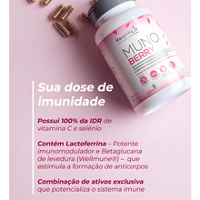 Carregar imagem no visualizador da galeria, Kit em dobro Munoberry - HEALTHLINE | Suplementos e Nutracêuticos
