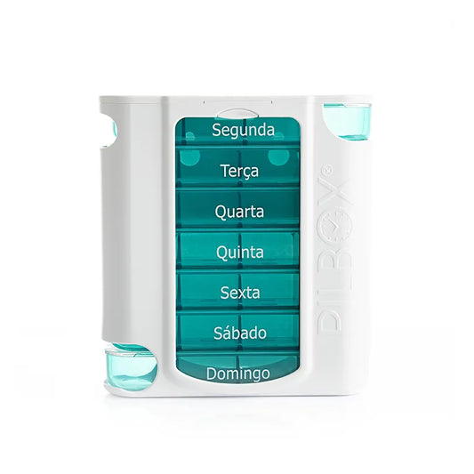Porta Comprimidos Semanal Seven Pilbox - Pilbox 7 Compartimentos Grandes