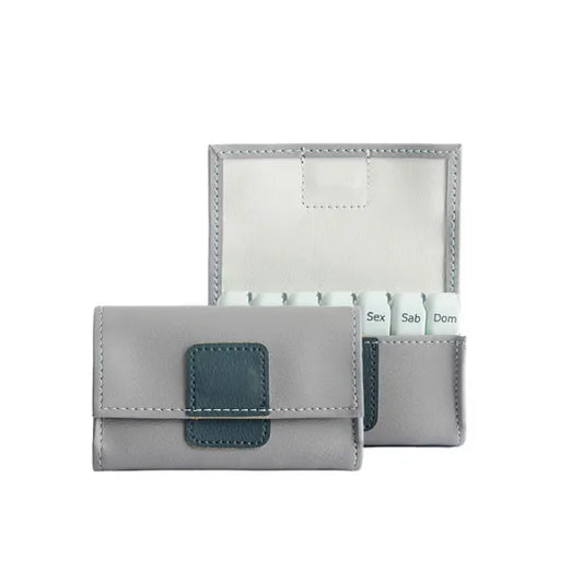 Porta Comprimidos PILBOX® Mini - Cor Cinza
