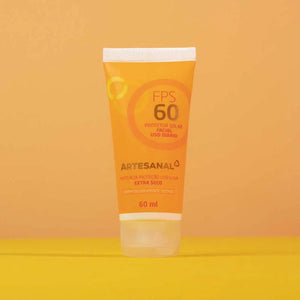 Filtro Solar Facial FPS 60 Toque Seco - 60ml - UN - HEALTHLINE | Suplementos e Nutracêuticos