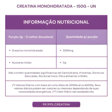 Carregar imagem no visualizador da galeria, Creatina Monohidratada - HEALTHLINE | Suplementos e Nutracêuticos
