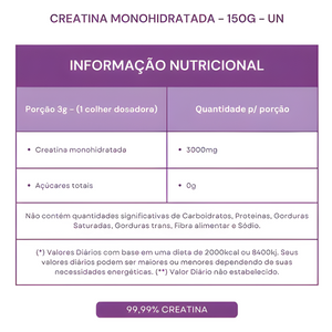 Creatina Monohidratada - HEALTHLINE | Suplementos e Nutracêuticos