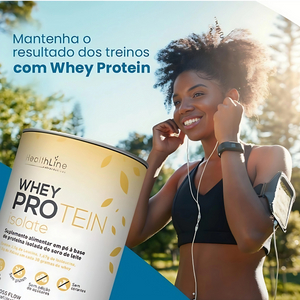 Whey Protein Isolate - Baunilha - HEALTHLINE | Suplementos e Nutracêuticos