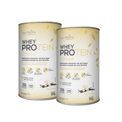 Kit em dobro Whey Protein - HEALTHLINE | Suplementos e Nutracêuticos