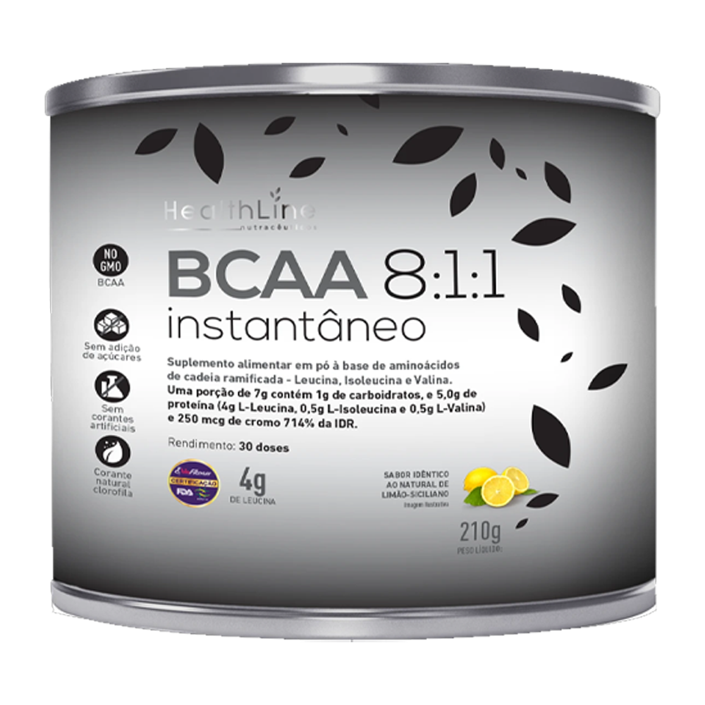 KIT 1 - BCAA + WHEY PROTEIN - HEALTHLINE | Suplementos e Nutracêuticos