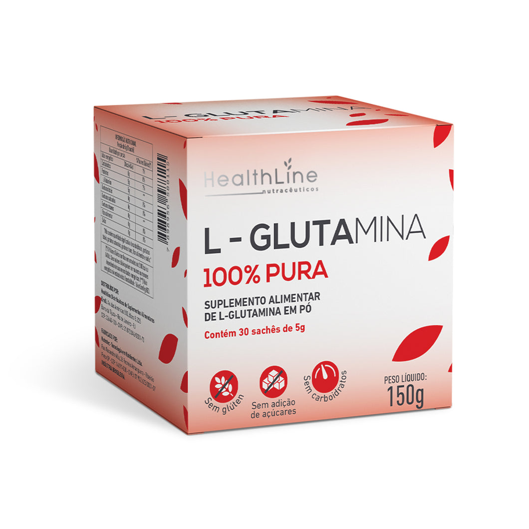 L-Glutamina - HEALTHLINE | Suplementos e Nutracêuticos